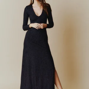 Vestido Nix Shine black winter