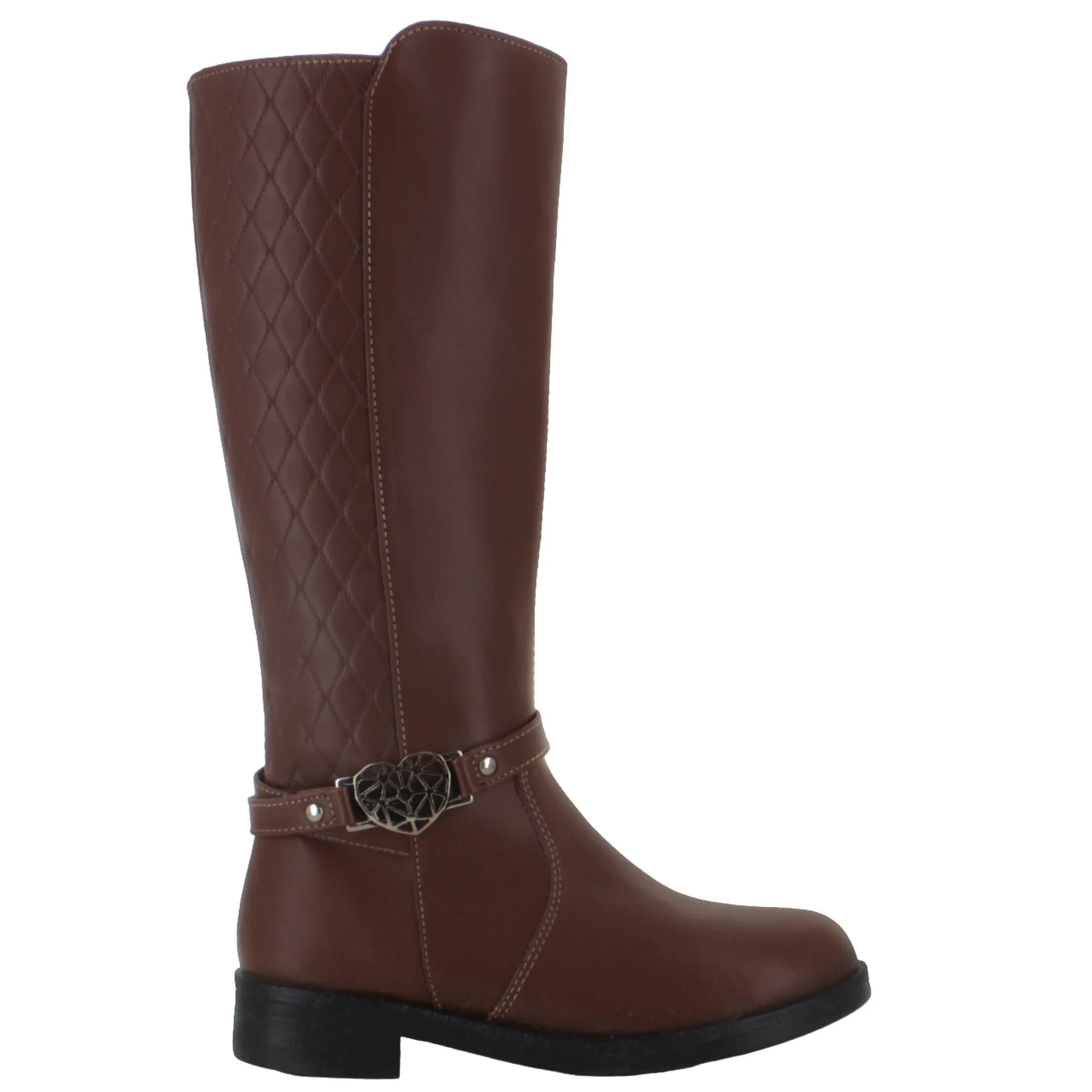 TROPICANA BOTA ALTA MODA ELEGANTE HERRAJE CORAZON NIÑA 86759
