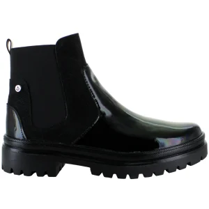 BLASITO BOTIN URBANO CHELSEA MODA RESORTE CHAROL MUJER 91148