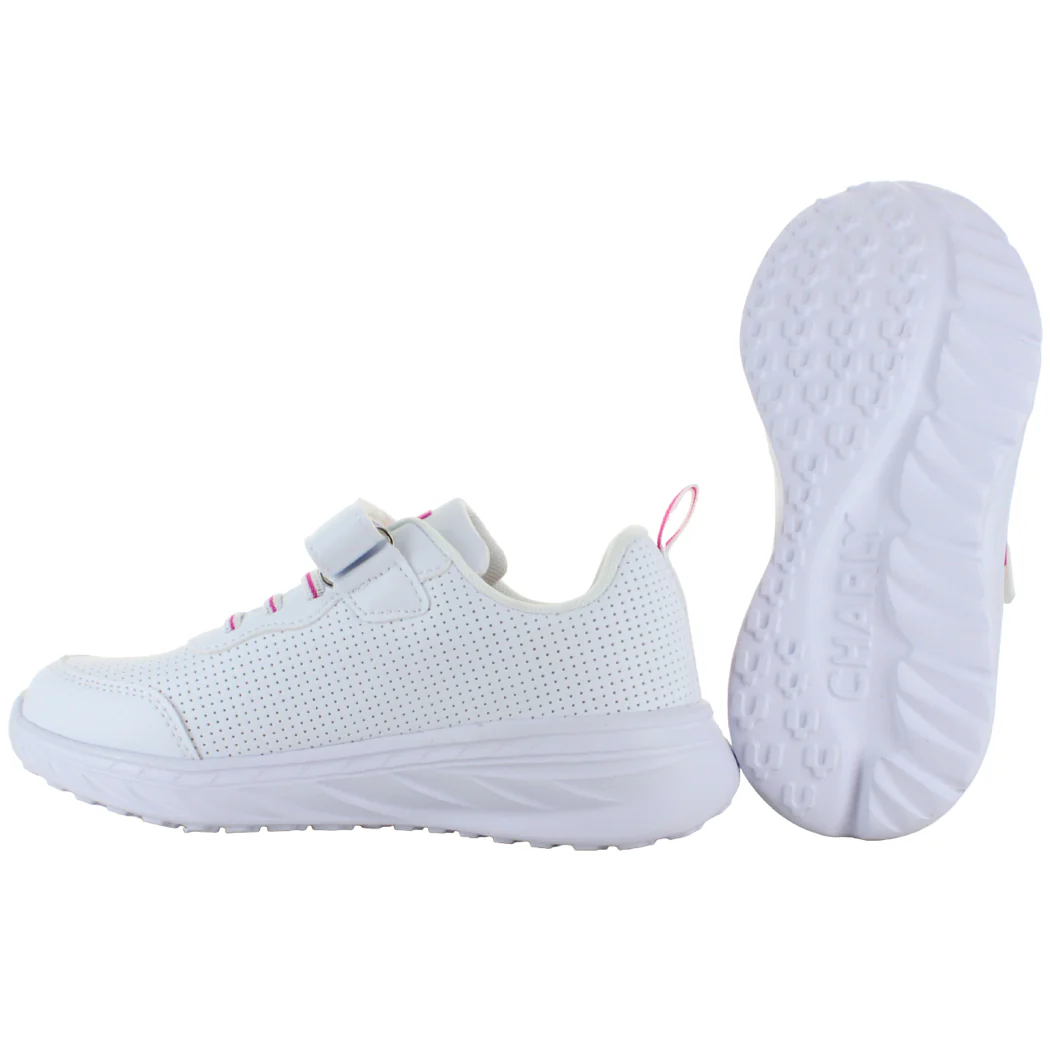 CHARLY TENIS SNEAKERS CORRER SPORT LIGERO VELCRO NIÑA 91670 - Imagen 7