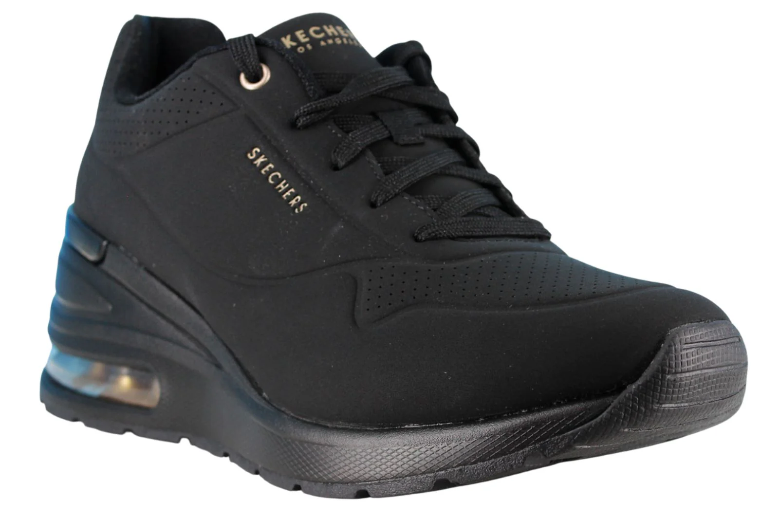 SKECHERS TENIS SNEAKERS URBANO MODA CASUAL CUÑA MUJER 94310 - Imagen 4
