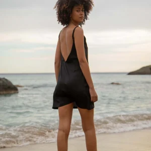 Vestido lencero Tanit Black corto
