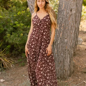 Vestido Kathryn flowers