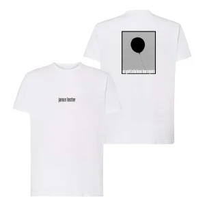 Janus Lester - Camiseta Logo + Globo Blanca