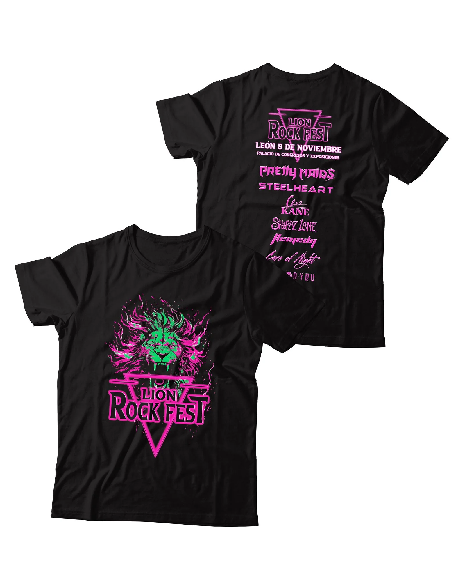 Lion Rock Fest - Camiseta Oficial Lion Rock Fest 2025