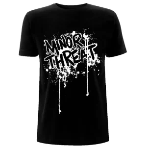 Minor Threat - Camiseta "Drips" Unisex