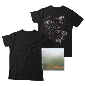 Miren - PACK CD FIRMADO + Camiseta "Ojos" Negra