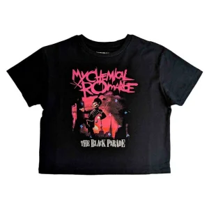 My Chemical Romance - Camiseta Crop Top  "March"