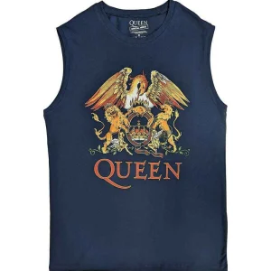 Queen - Camiseta tirantes "Classic Crest" Azul
