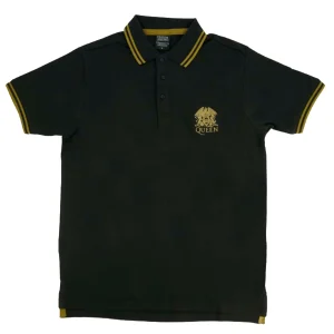 Queen - Polo Bordado "Crest Logo" Unisex